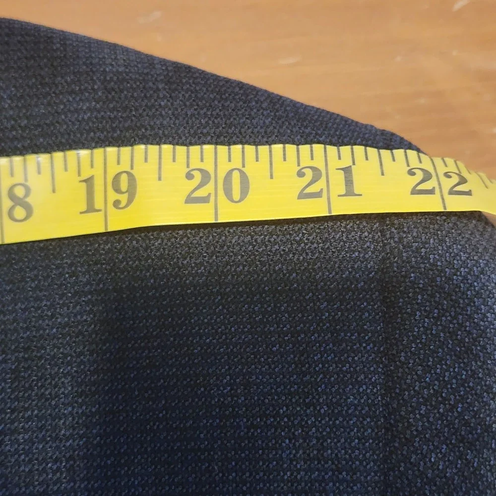 Phat Premium Phat Farm Blazer Sport Coat 46L Gray Brushed Birdseye Casual VTG